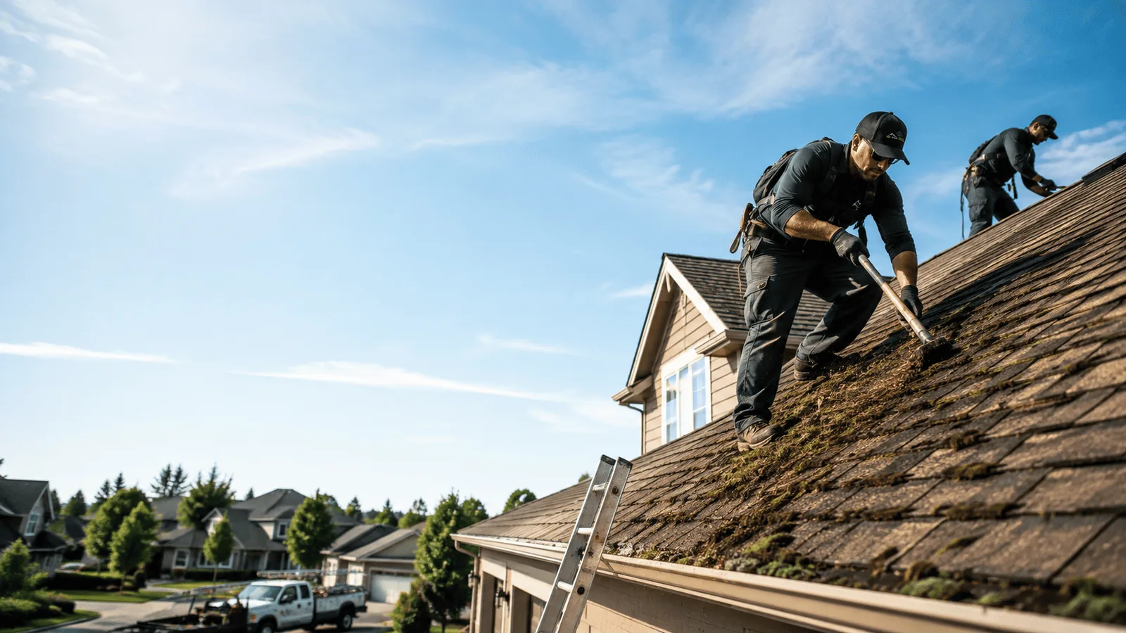 Roof Moss Removal in Long Valley, NJ near me